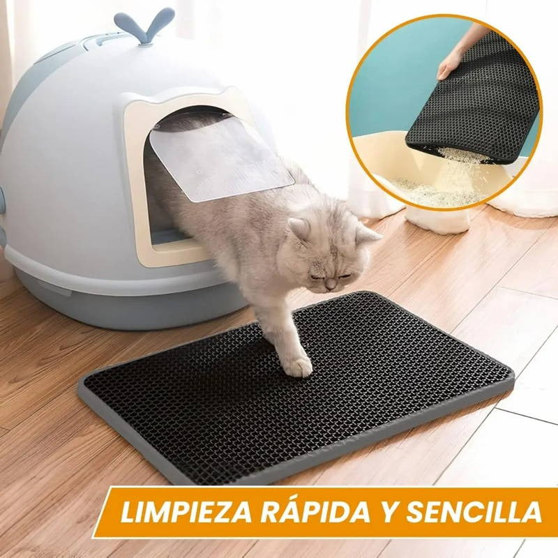 🐾 Tapete Atrapa Arena para Gatos🐱